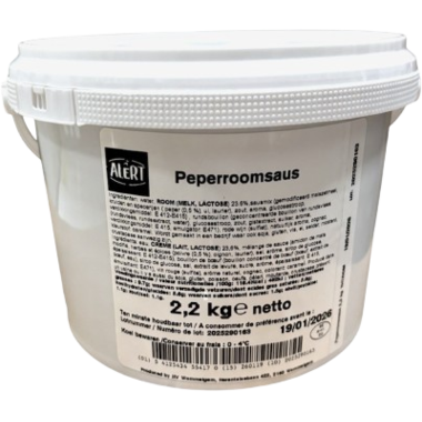 PEPER ROOMSAUS  2.2kg  ALERT